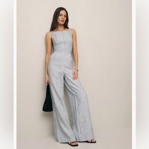 Reformation Petites Ciara Linen Jumpsuit